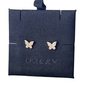 Butterfly Stud Earrings Dainty Jewelry for Women